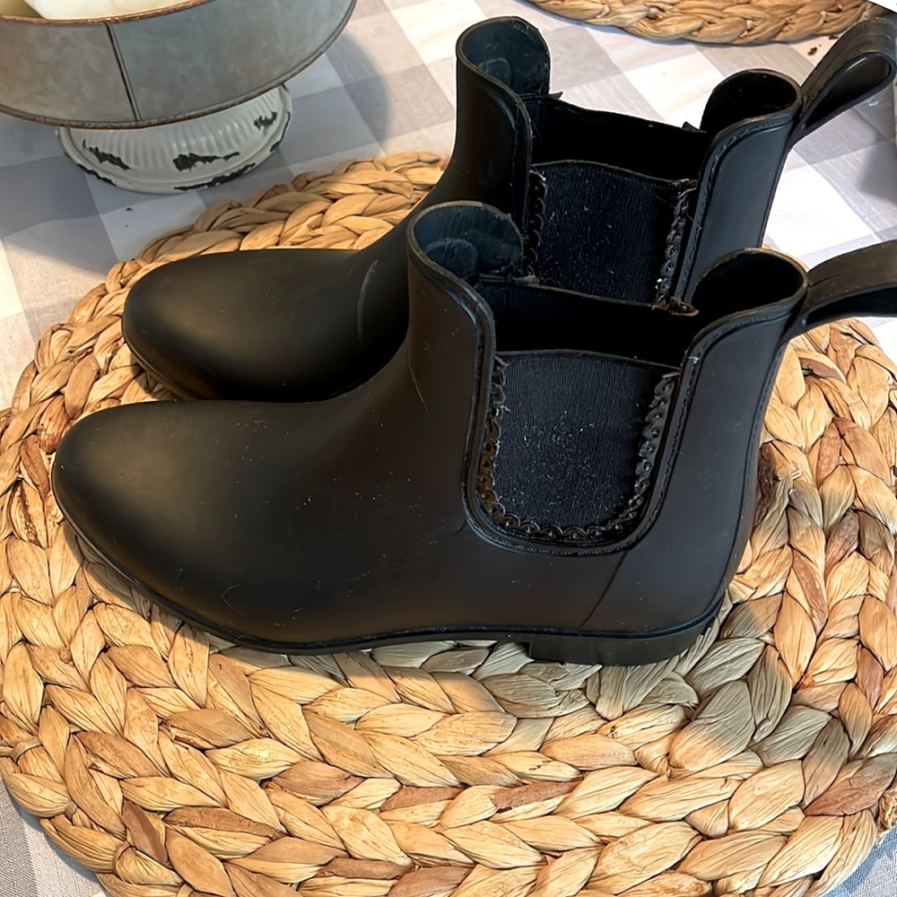 Black Jack Rogers Rain Bootie
